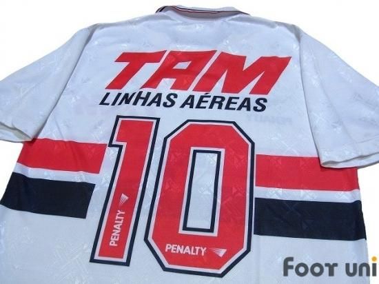 人気商品の中古品・新品・未使用品 サンパウロFC（Sao オフィシャル #10 ホーム H FC）94-95 Paulo ウェア