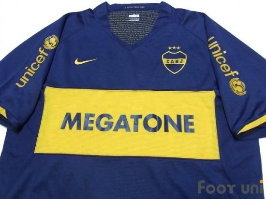 ボカジュニアーズ Boca Juniors 07 08 H ホーム Usedサッカーユニフォーム専門店 Footuni フッットユニ