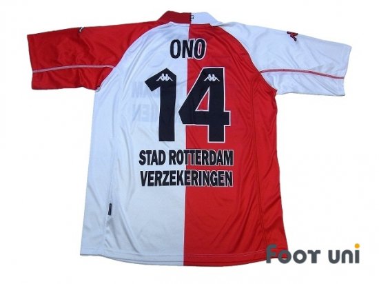 フェイエノールト(Feyenoord)02-03 H ホーム #14 小野伸二(Ono 