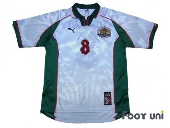 ブルガリア代表(Bulgaria)98 H ホーム #8 ストイチコフ(Stoichkov)フランスW杯モデル プーマ 半袖 襟付き Vintage  Soccer Jerseys Football Shirts - 買取｜全国通販【USEDサッカーユニフォーム専門店 Foot uni  フットユニ】古着｜ユーズド｜ヴィンテージ｜リサイクル ...