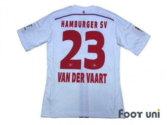 ハンブルガーSV/14-15/H #23 ファンデルファールト リーグパッチ付 - USEDサッカーユニフォーム専門店Footuni