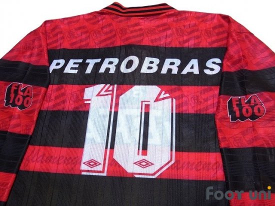 フラメンゴ(Flamengo)1995 H ホーム #10 100周年 - USEDサッカーユニフォーム専門店 Footuni フッットユニ