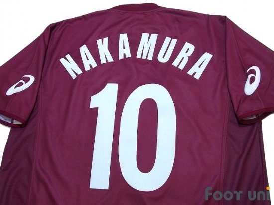 レッジーナ(Reggina)03-04 H ホーム #10 中村俊輔(Nakamura)ファミリーマートスポンサー入り 紙タグ付 アシックス 半袖  Vintage Soccer Jerseys Football Shirts - 買取｜全国通販【USEDサッカーユニフォーム専門店 Foot uni  フットユニ】古着｜ユーズド｜ヴィンテージ ...