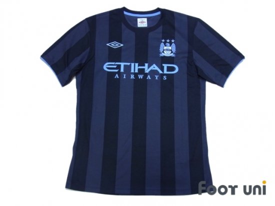 マンチェスターシティ(Manchester City)12-13 A アウェイ CL戦用 チャンピオンズリーグ アンブロ 半袖 Vintage  Soccer Jerseys Football Shirts - 買取｜全国通販【USEDサッカーユニフォーム専門店 Foot uni  フットユニ】古着｜ユーズド｜ヴィンテージ｜リサイクル｜football