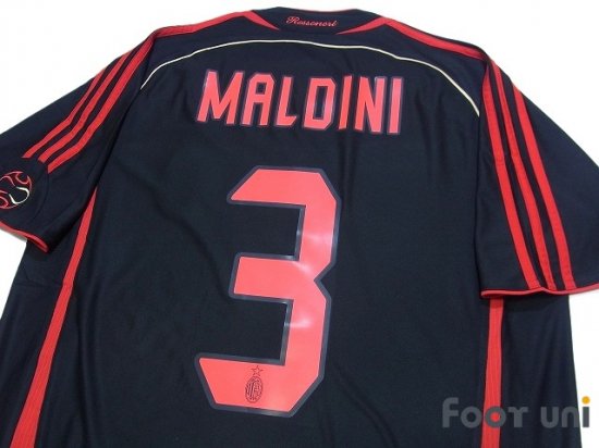 ACミラン(AC Milan)06-07 3RD サード #3 マルディーニ(Maldini)bwin アディダス 半袖 Vintage Soccer  Jerseys Football Shirts - 買取｜全国通販【USEDサッカーユニフォーム専門店 Foot uni  フットユニ】古着｜ユーズド｜ヴィンテージ｜リサイクル｜football