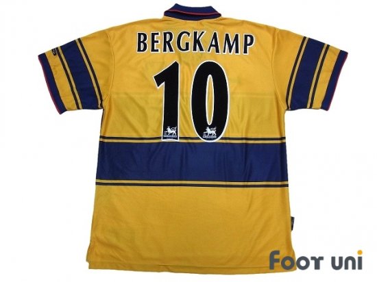 アーセナル(Arsenal)97-99 A アウェイ #10 ベルカンプ(Bergkamp 