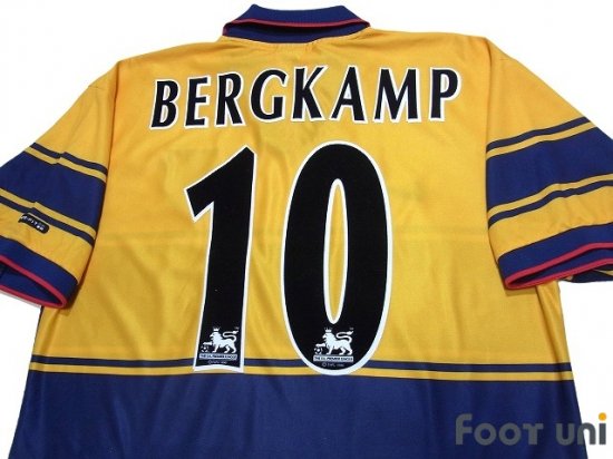 アーセナル(Arsenal)97-99 A アウェイ #10 ベルカンプ(Bergkamp