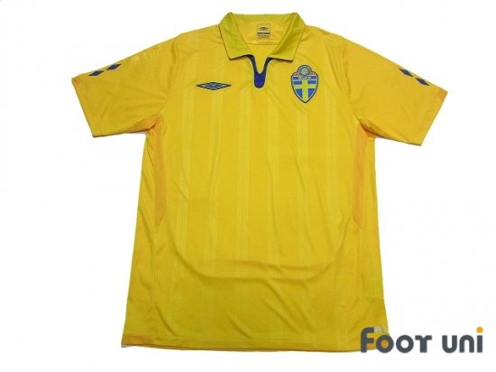 スウェーデン代表 Sweden 09 10 H ホーム 半袖 Usedサッカーユニフォーム専門店 Footuni フッットユニ