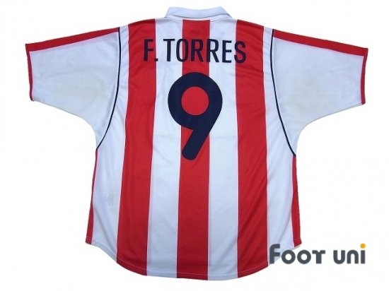 アトレティコマドリード(Atletico Madrid アトレチコマドリード)01-02 H #9 F.トーレス(Torres) -  USEDサッカーユニフォーム専門店 Footuni フッットユニ