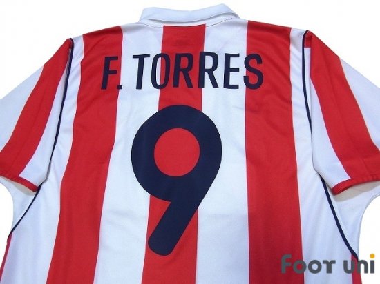 アトレティコマドリード(Atletico Madrid アトレチコマドリード)01-02 H #9 F.トーレス(Torres) -  USEDサッカーユニフォーム専門店 Footuni フッットユニ