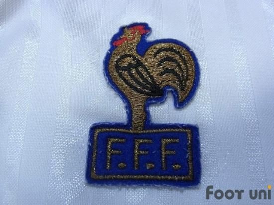 1998adidas アディダス　サッカーフランス代表ニワ鳥刺繍サイズO 1998adidas アディダス サッカーフランス代表ニワ鳥刺繍サイズO