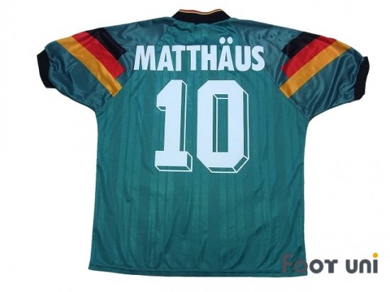 ドイツ代表(Germany)92 A #10 マテウス(Matthaus) - USEDサッカー