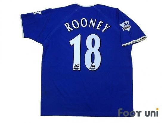 エバートン(Everton)03-04 H #18 ルーニー(Rooney) - USEDサッカー