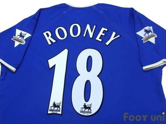 エバートン(Everton)03-04 H #18 ルーニー(Rooney) - USEDサッカー