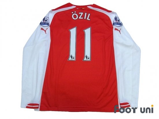 アーセナル(Arsenal)14-15 H #11 エジル(Ozil)長袖 - USEDサッカー 
