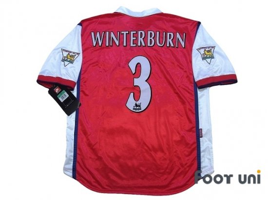 アーセナル(Arsenal)98-99 H #3 ウィンターバーン(Winterburn) - USED