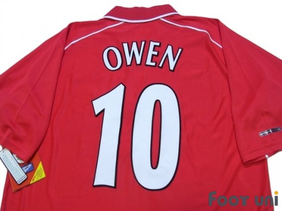 リバプール(Liverpool FC)00-02 H #10 オーウェン(Owen) - USED ...