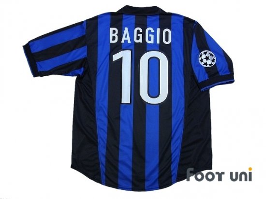 インテル(Internazionale)98-99 H #10 バッジオ(Baggio) - USEDサッカーユニフォーム専門店 Footuni  フッットユニ