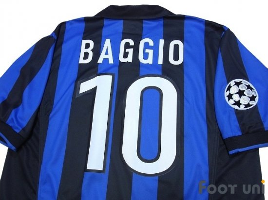 インテル(Internazionale)98-99 H #10 バッジオ(Baggio) - USEDサッカーユニフォーム専門店 Footuni  フッットユニ