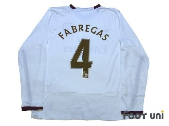 アーセナル(Arsenal)07-08 A #4 ファブレガス(Fabregas
