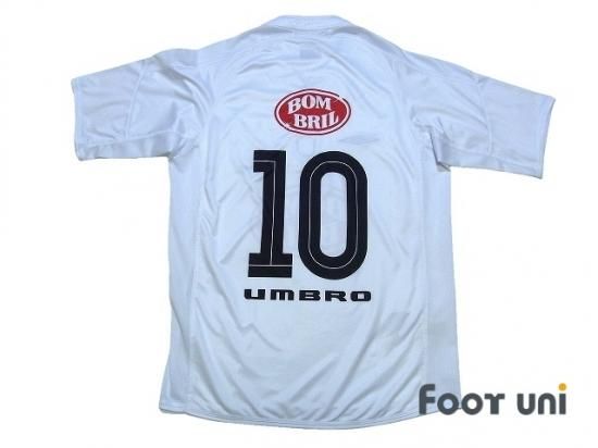 サントス(Santos FC)03 H ホーム #10 アンブロ 半袖 - USEDサッカー