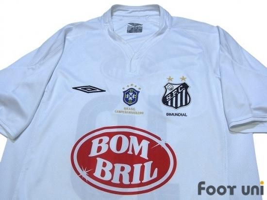 サントス(Santos FC)03 H ホーム #10 アンブロ 半袖 - USEDサッカー