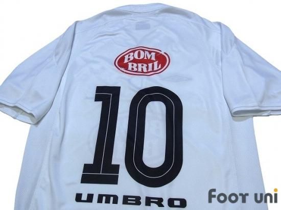 サントス(Santos FC)03 H ホーム #10 アンブロ 半袖 - USEDサッカー