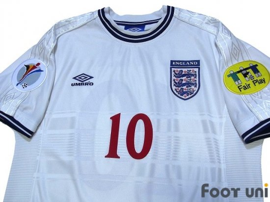 イングランド代表(England)00 H #10 オーウェン(Owen) - USEDサッカー 