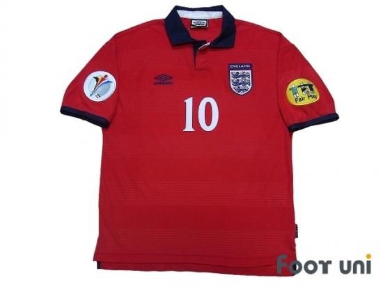 イングランド代表 England 00 A 10 オーウェン Owen Usedサッカーユニフォーム専門店 Footuni フッットユニ イングランド代表 England 00 A 10 オーウェン Owen Usedサッカーユニフォーム専門店 Footuni フッットユニ