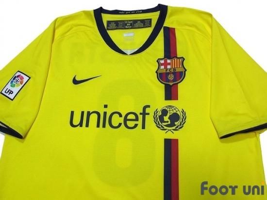 バルセロナ(FC Barcelona)08-09 A #8 A.イニエスタ(A.Iniesta) - USED 