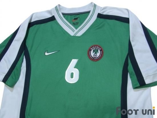 サッカー　ナイジェリア　ナイキ　ヴィンテージ　ユニフォーム Nigeria 1998 Nike Old Football Shirt Soccer Jersey Vintage