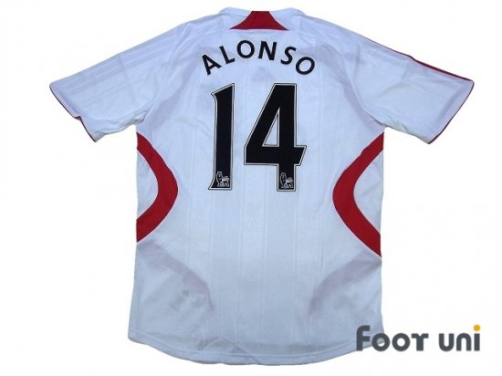 リバプール(Liverpool)07-08 A #14 アロンソ(Alonso) - USEDサッカーユニフォーム専門店 Footuni フッットユニ