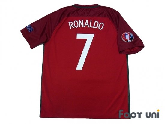 ポルトガル代表(Portugal)16 H #7 ロナウド(Ronaldo) - USEDサッカーユニフォーム専門店 Footuni フッットユニ