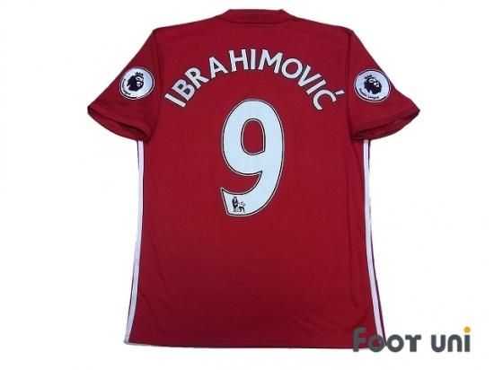 マンチェスターユナイテッド Manchester United 16 17 H 9 イブラヒモビッチ Ibrahimovic Usedサッカー ユニフォーム専門店 Footuni フッットユニ