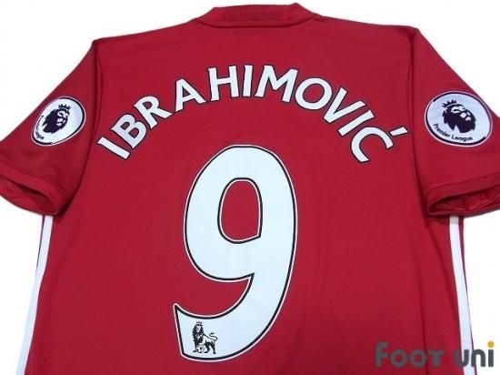 マンチェスターユナイテッド Manchester United 16 17 H 9 イブラヒモビッチ Ibrahimovic Usedサッカー ユニフォーム専門店 Footuni フッットユニ