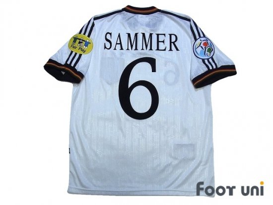 ドイツ代表(Germany)96 H #6 マティアスザマー(Matthias Sammer) - USEDサッカーユニフォーム専門店 Footuni  フッットユニ