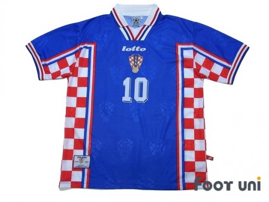 クロアチア代表(Croatia)98 A #10 ボバン(Boban) - USEDサッカー 