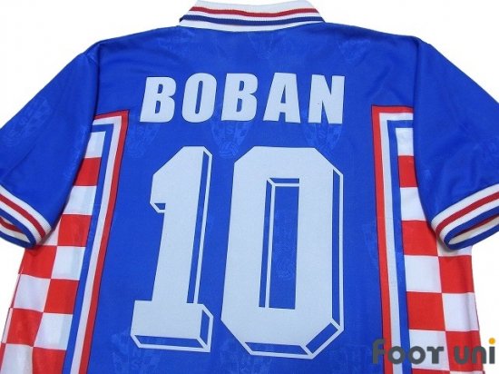 クロアチア代表(Croatia)98 A #10 ボバン(Boban) - USEDサッカー 