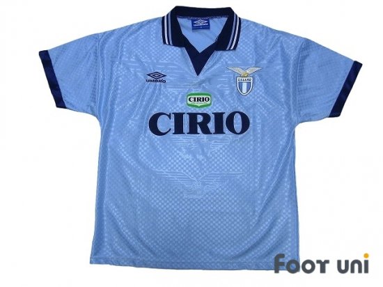 ラツィオ(SS Lazio)96-97 H ホーム CIRIO 半袖 - USEDサッカー 
