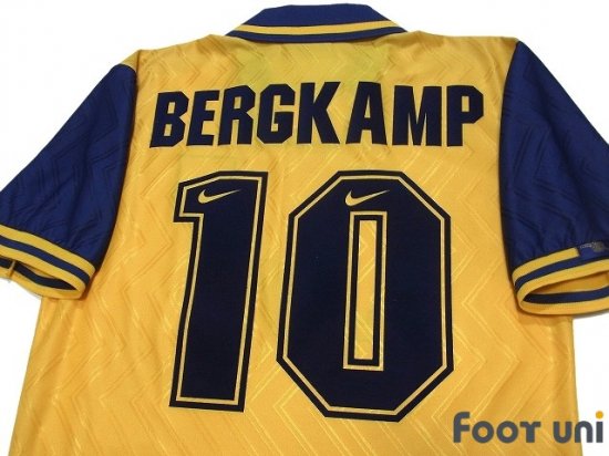 アーセナル(Arsenal)96-97 A #10 ベルカンプ(Bergkamp) - USEDサッカー
