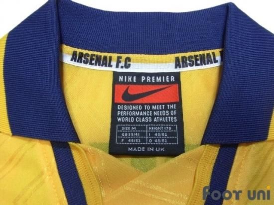 【希少・美品！】アーセナル/デニス・ベルカンプ/A/96-97シーズンモデルM アーセナル(Arsenal)96-97 A #10 ベルカンプ(Bergkamp) - USED