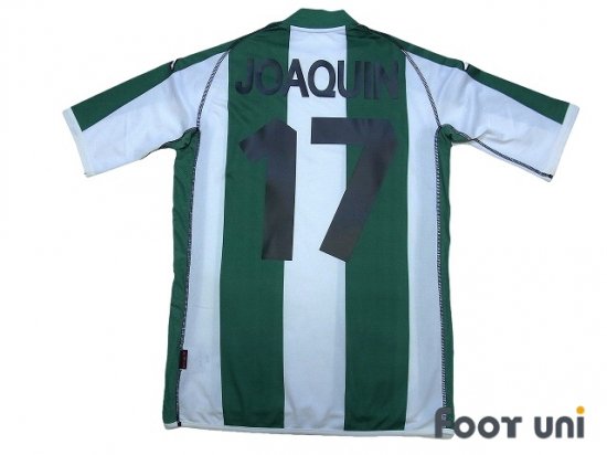 ベティス(Real Betis)02-03 H #17 ホアキンサンチェス(Joaquin Sanchez) - USEDサッカーユニフォーム専門店  Footuni フッットユニ