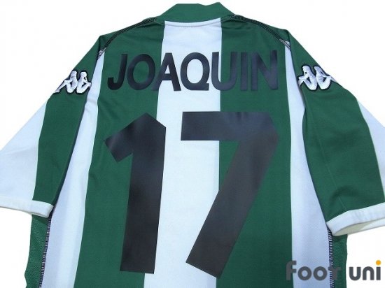 ベティス(Real Betis)02-03 H #17 ホアキンサンチェス(Joaquin Sanchez 