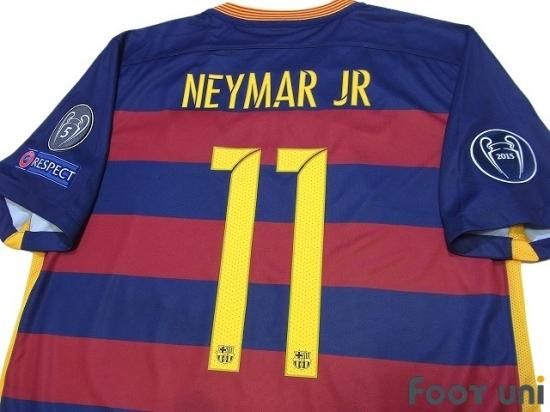 バルセロナ(FC Barcelona)15-16 H #11 ネイマール(Neymar) - USED