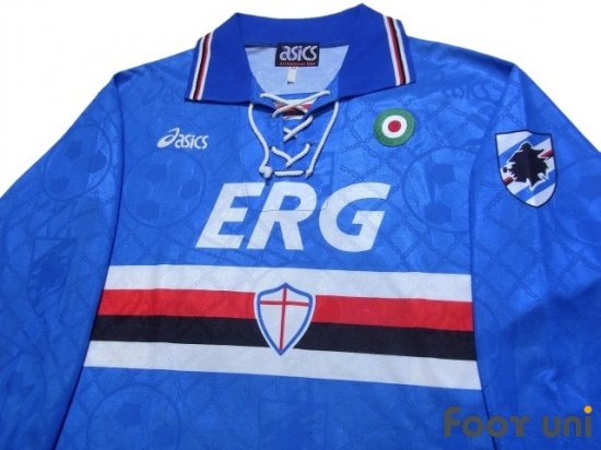 サンプドリア(Sampdoria)94-95 H ホーム #10 長袖 - USEDサッカー