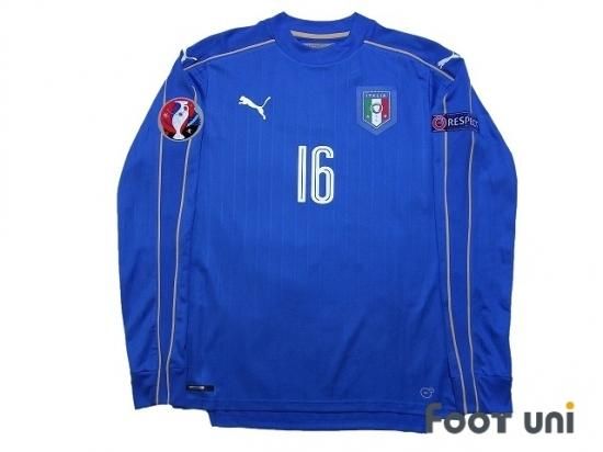 イタリア代表 Italy 16 H 16 デロッシ De Rossi Usedサッカーユニフォーム専門店 Footuni フッットユニ