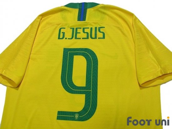 ブラジル代表(Brazil)18 H #9 ガブリエル ジェズス(Gabriel Jesus