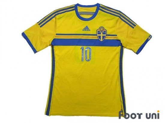 スウェーデン代表 Sweden 14 H 10 イブラヒモビッチ Ibrahimovic Usedサッカーユニフォーム専門店 Footuni フッットユニ