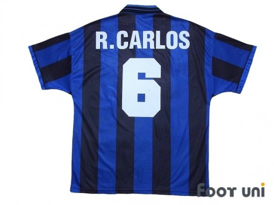インテル/95-96/H #6 ロベルト・カルロス - USEDサッカーユニフォーム ...