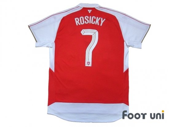 アーセナル(Arsenal)15-16 H #7 ロシツキー(Rosicky) - USEDサッカー